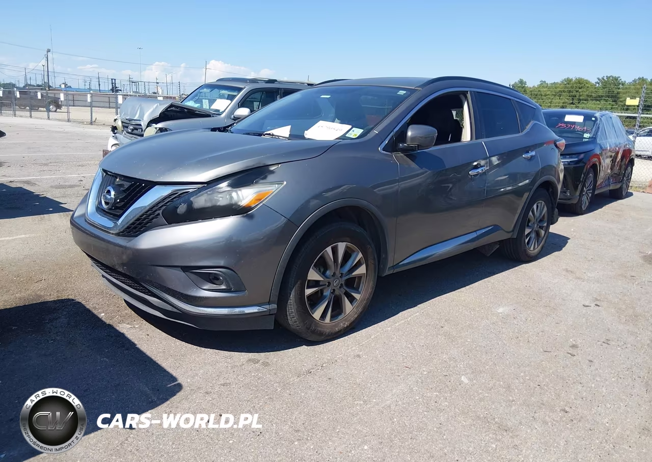 2017 Nissan Murano Sv VIN:5N1AZ2MG4HN127311 - 2