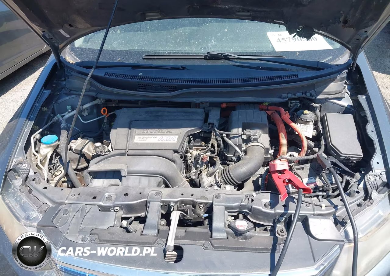 2012 Honda Civic Hybrid VIN:JHMFB4F27CS005188 - 10