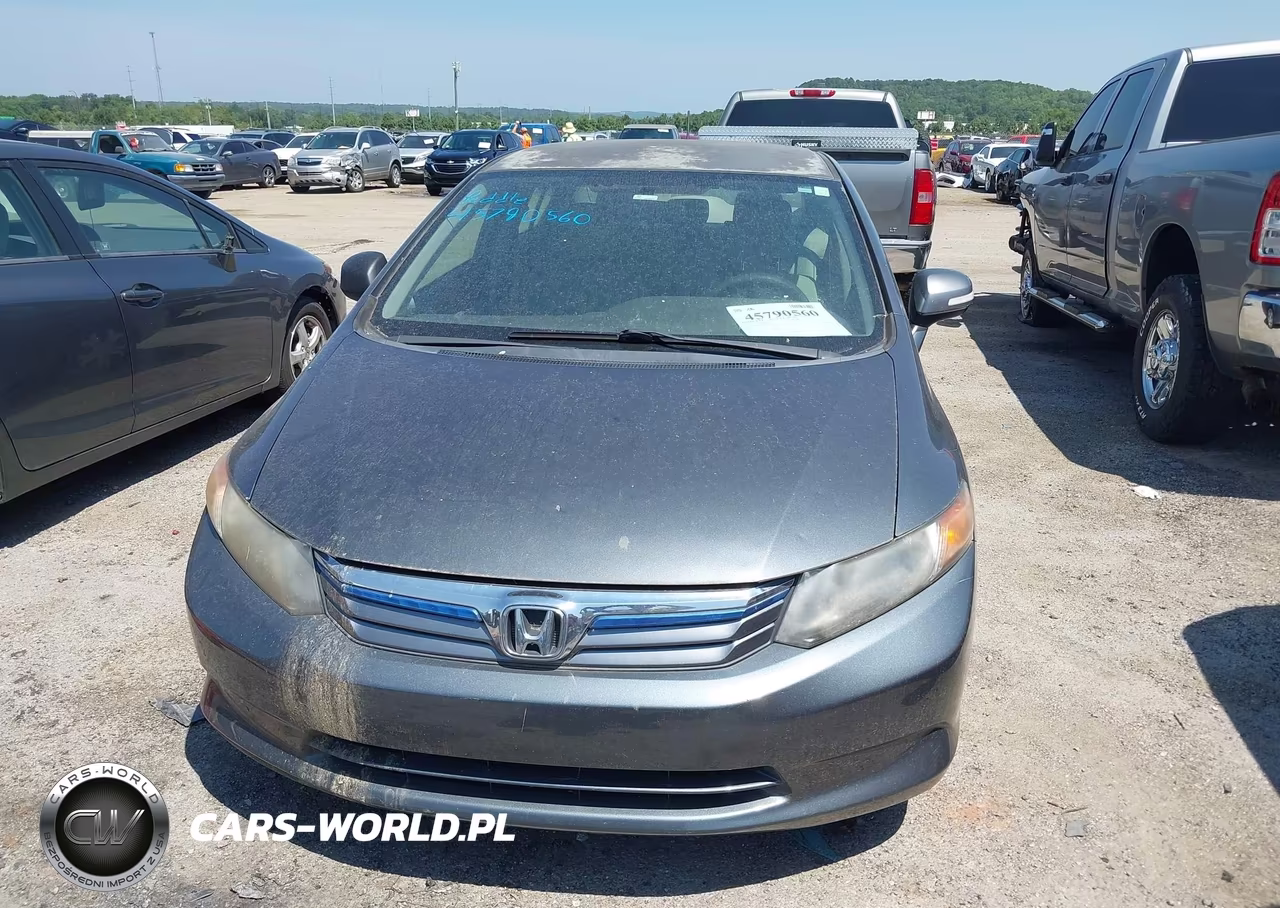 2012 Honda Civic Hybrid VIN:JHMFB4F27CS005188 - 6