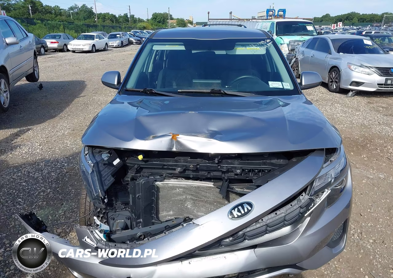 2021 Kia Seltos Lx VIN:KNDEPCAA0M7152660 - 12