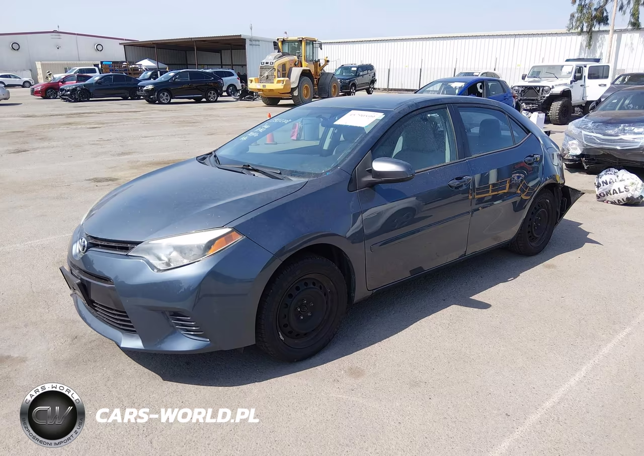 2015 Toyota Corolla Le VIN:5YFBURHE4FP229295 - 2