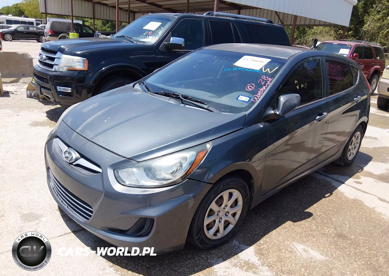 2012 Hyundai Accent Gs VIN:KMHCT5AE2CU059040 - 2