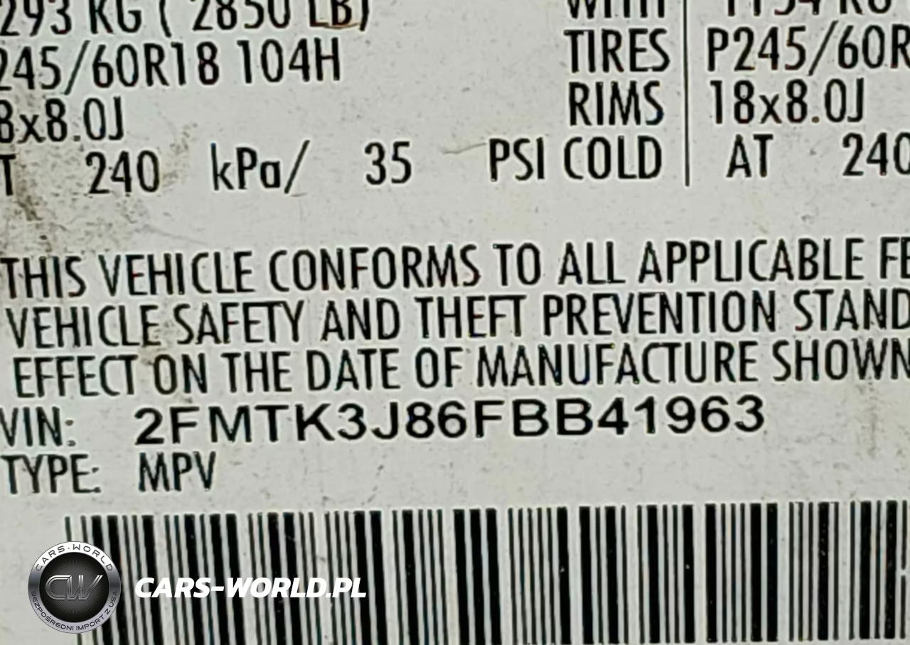 2015 Ford Edge Sel VIN:2FMTK3J86FBB41963 - 9