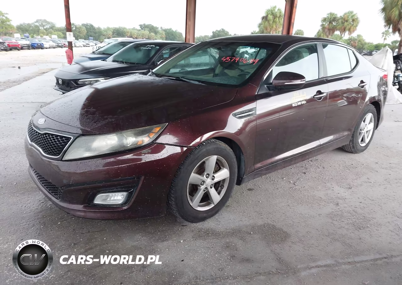 2014 Kia Optima Lx VIN:5XXGM4A70EG291045 - 2