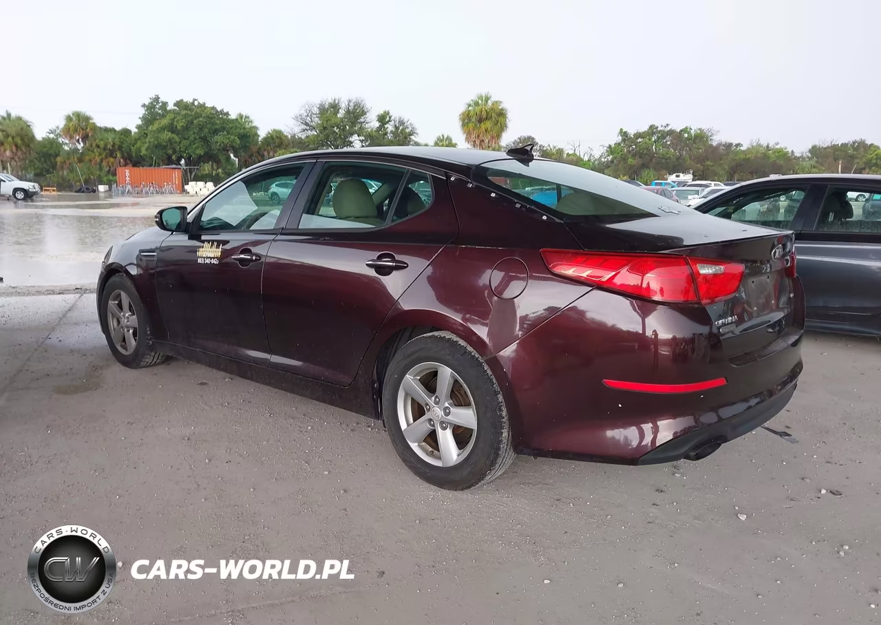 2014 Kia Optima Lx VIN:5XXGM4A70EG291045 - 3