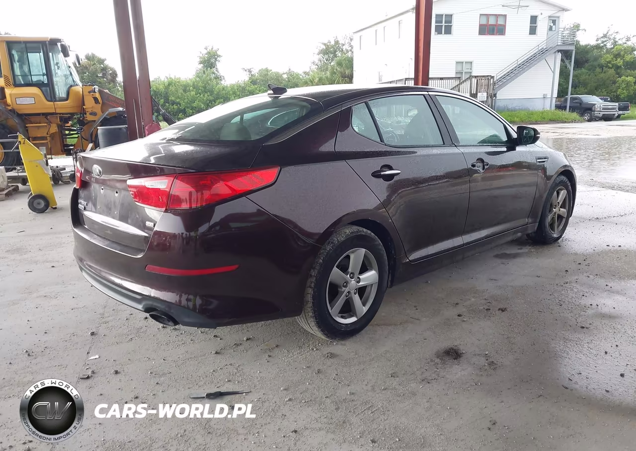 2014 Kia Optima Lx VIN:5XXGM4A70EG291045 - 4
