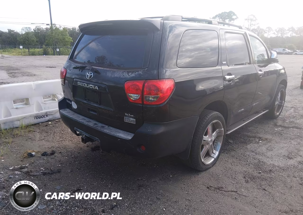 2008 Toyota Sequoia Sr5 5.7L V8 VIN:5TDZY64A48S008939 - 4