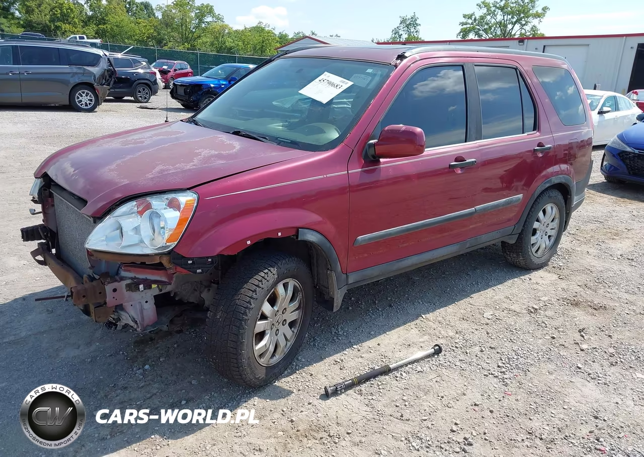 2005 Honda Cr-V Ex VIN:SHSRD78895U334169 - 2