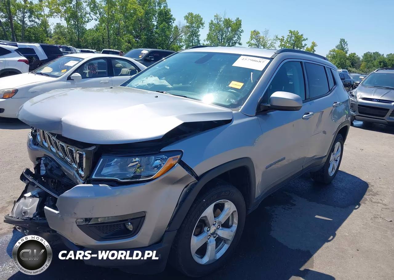 2017 Jeep New Compass Latitude 4X4 VIN:3C4NJDBB9HT641025 - 2