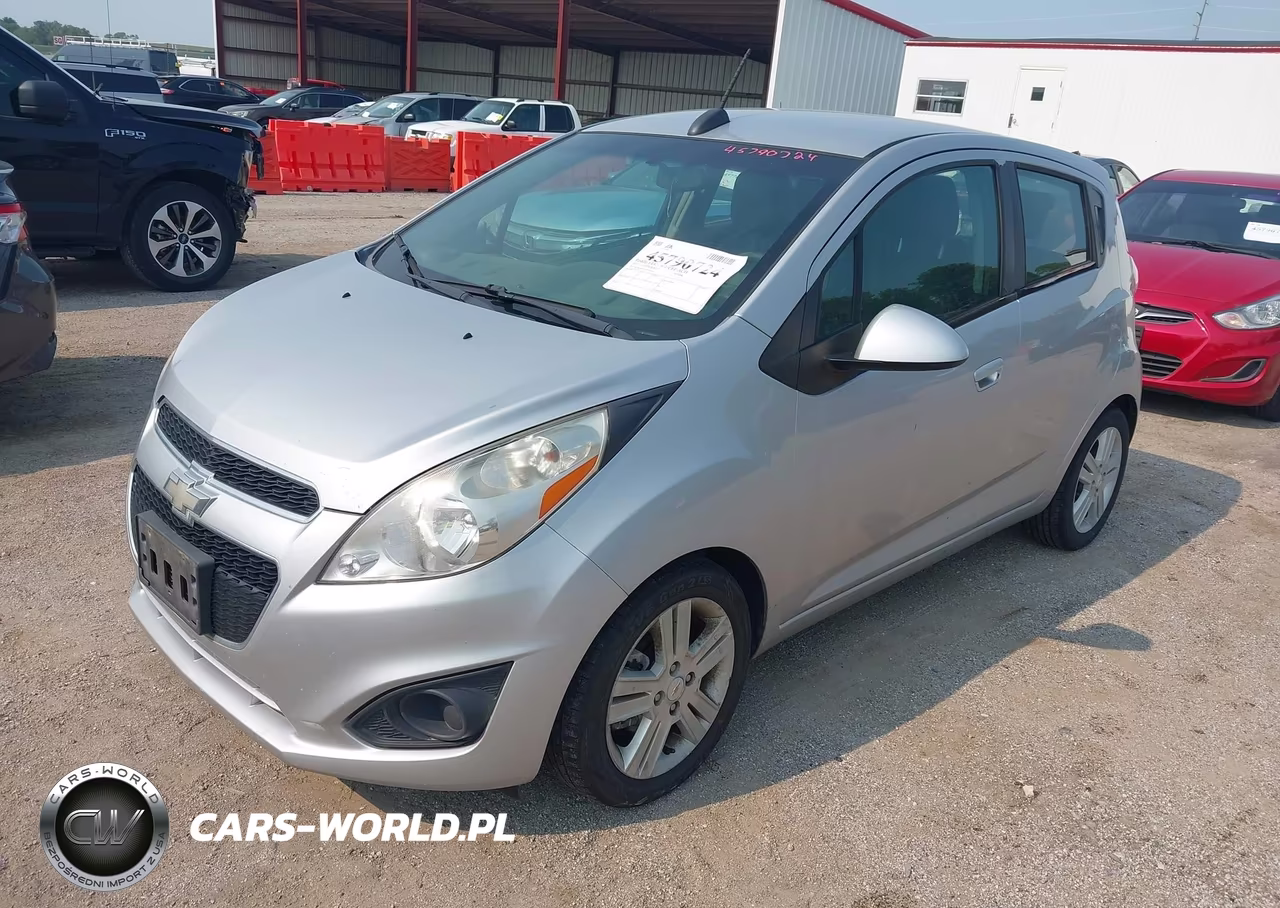 2015 Chevrolet Spark 1Lt Cvt VIN:KL8CD6S97FC753976 - 2