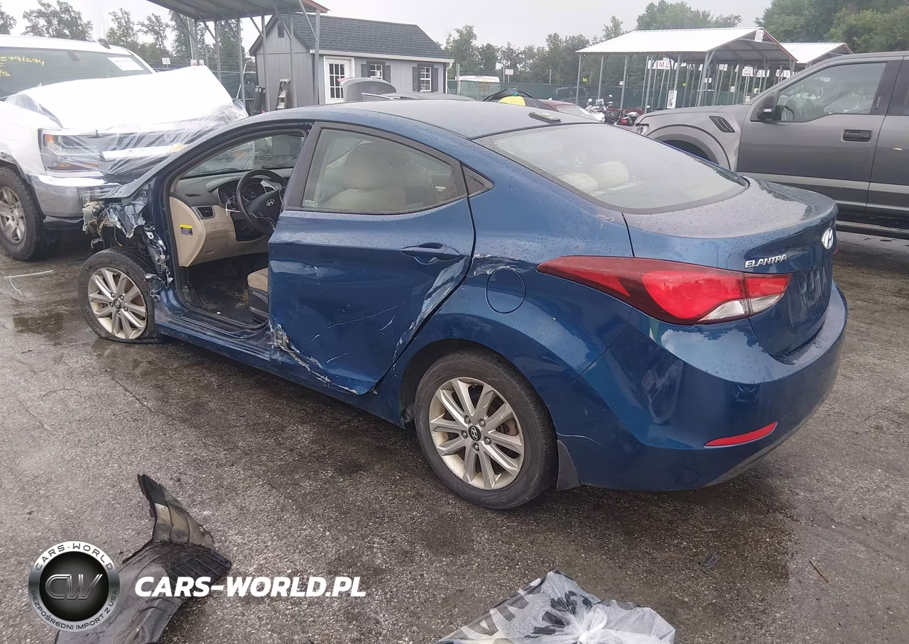 2016 Hyundai Elantra Se VIN:KMHDH4AE9GU557015 - 3
