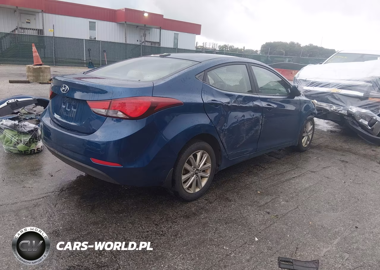 2016 Hyundai Elantra Se VIN:KMHDH4AE9GU557015 - 4