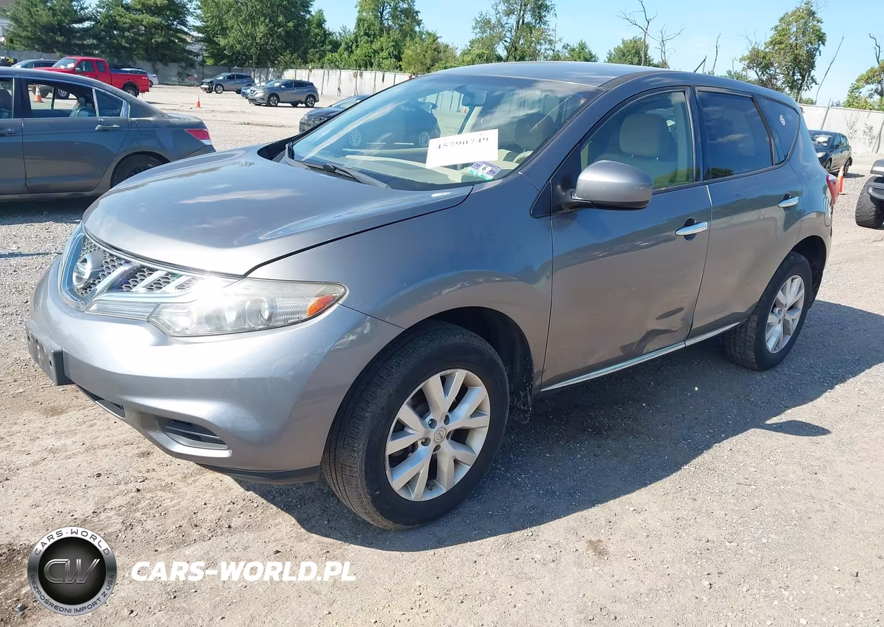 2013 Nissan Murano S VIN:JN8AZ1MWXDW313806 - 2