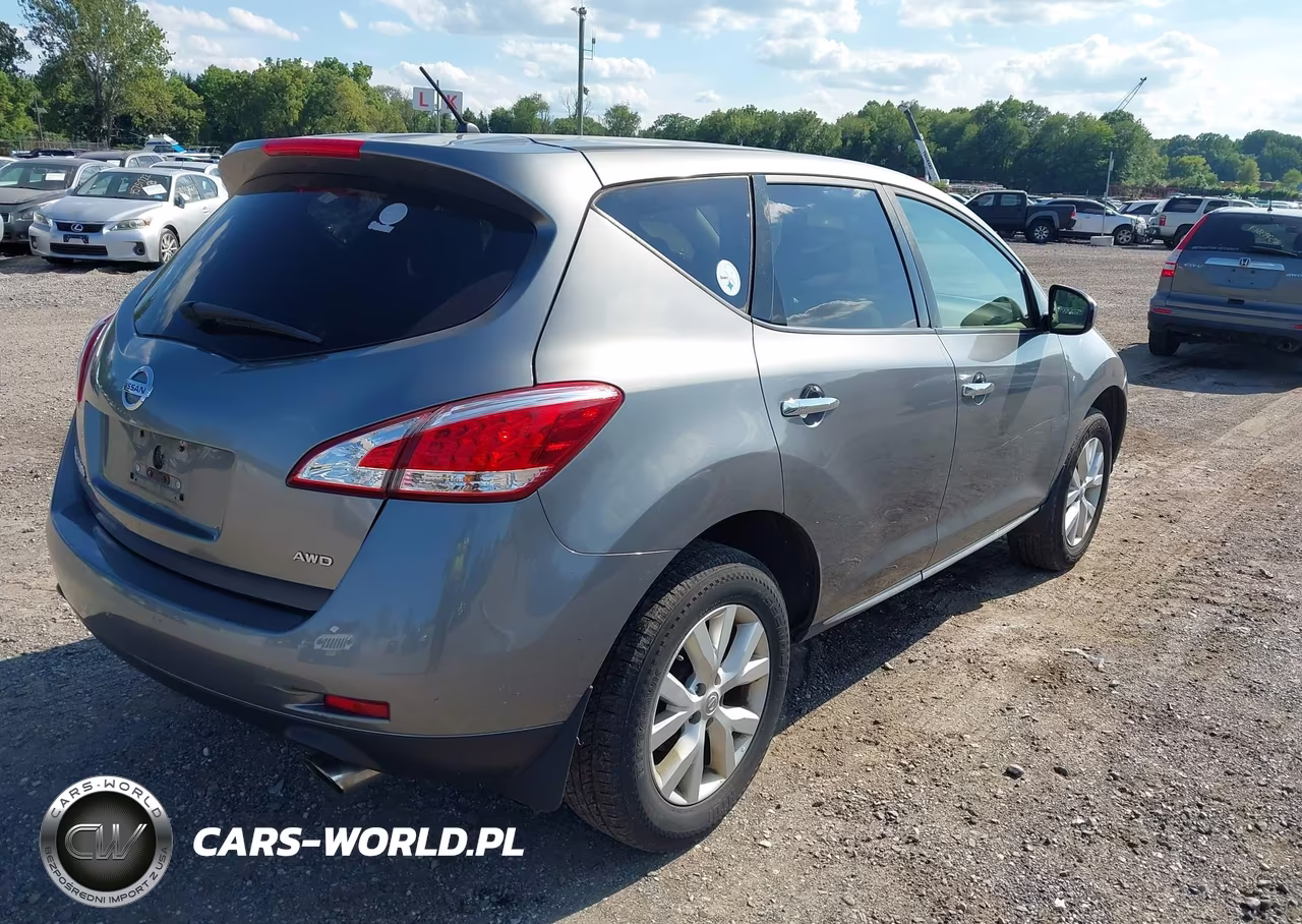 2013 Nissan Murano S VIN:JN8AZ1MWXDW313806 - 4