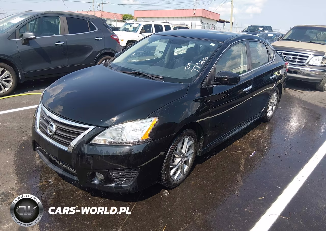 2013 Nissan Sentra Sr VIN:3N1AB7AP8DL773166 - 2