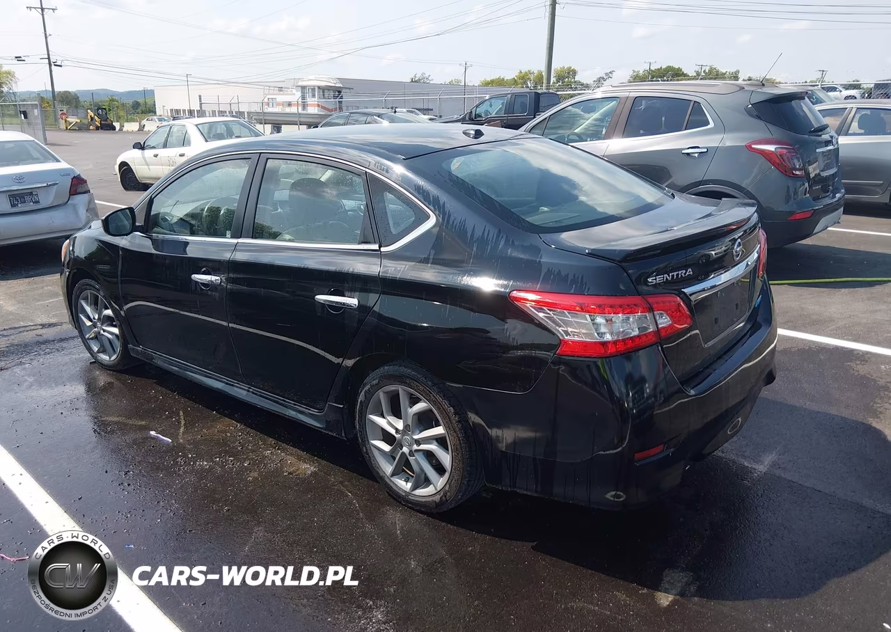 2013 Nissan Sentra Sr VIN:3N1AB7AP8DL773166 - 3