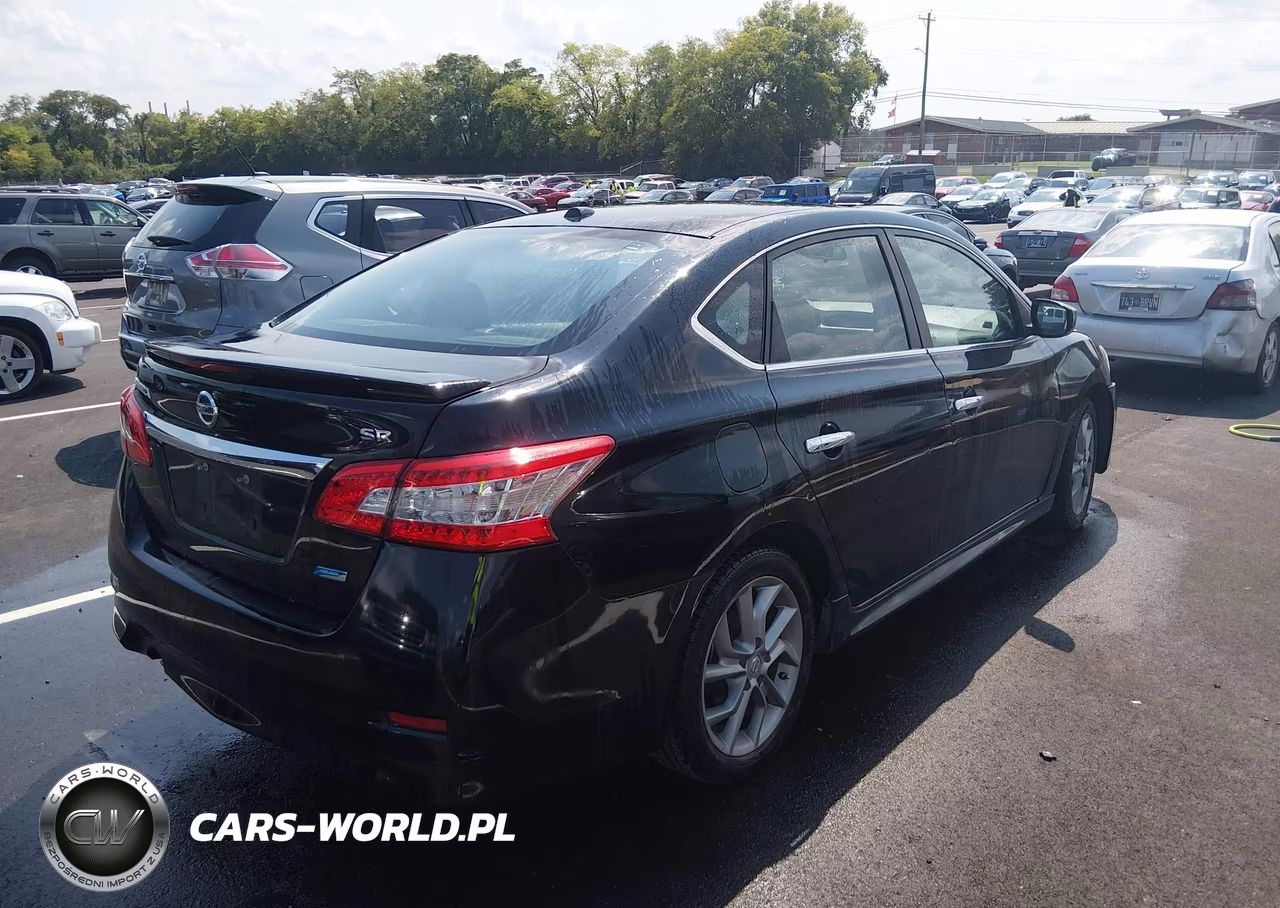 2013 Nissan Sentra Sr VIN:3N1AB7AP8DL773166 - 4