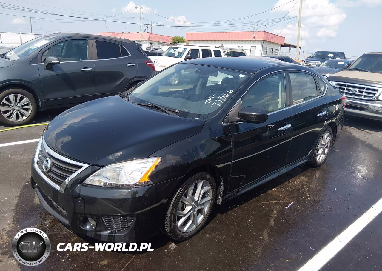 2013 Nissan Sentra Sr VIN:3N1AB7AP8DL773166 - 6