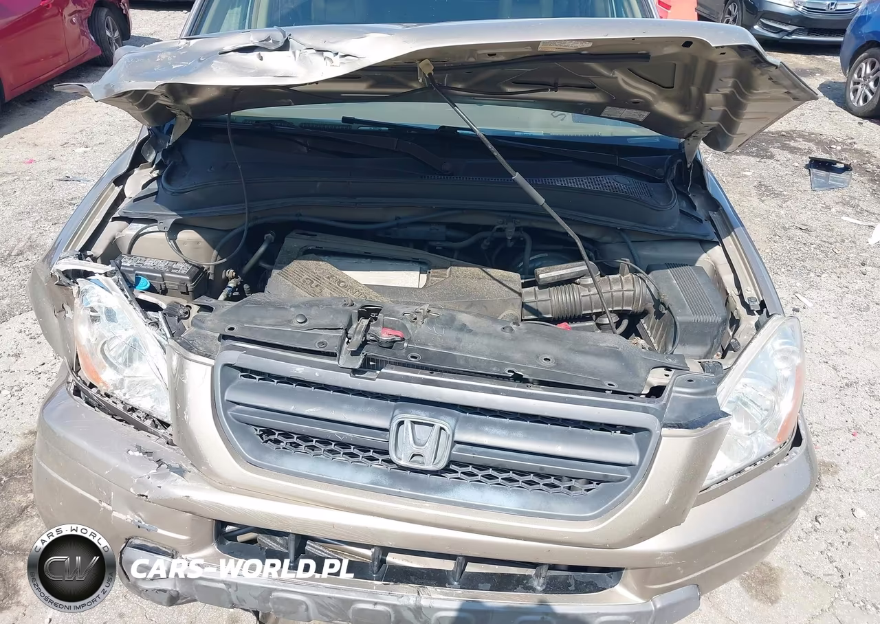 2004 Honda Pilot Ex-L VIN:2HKYF18544H559017 - 10