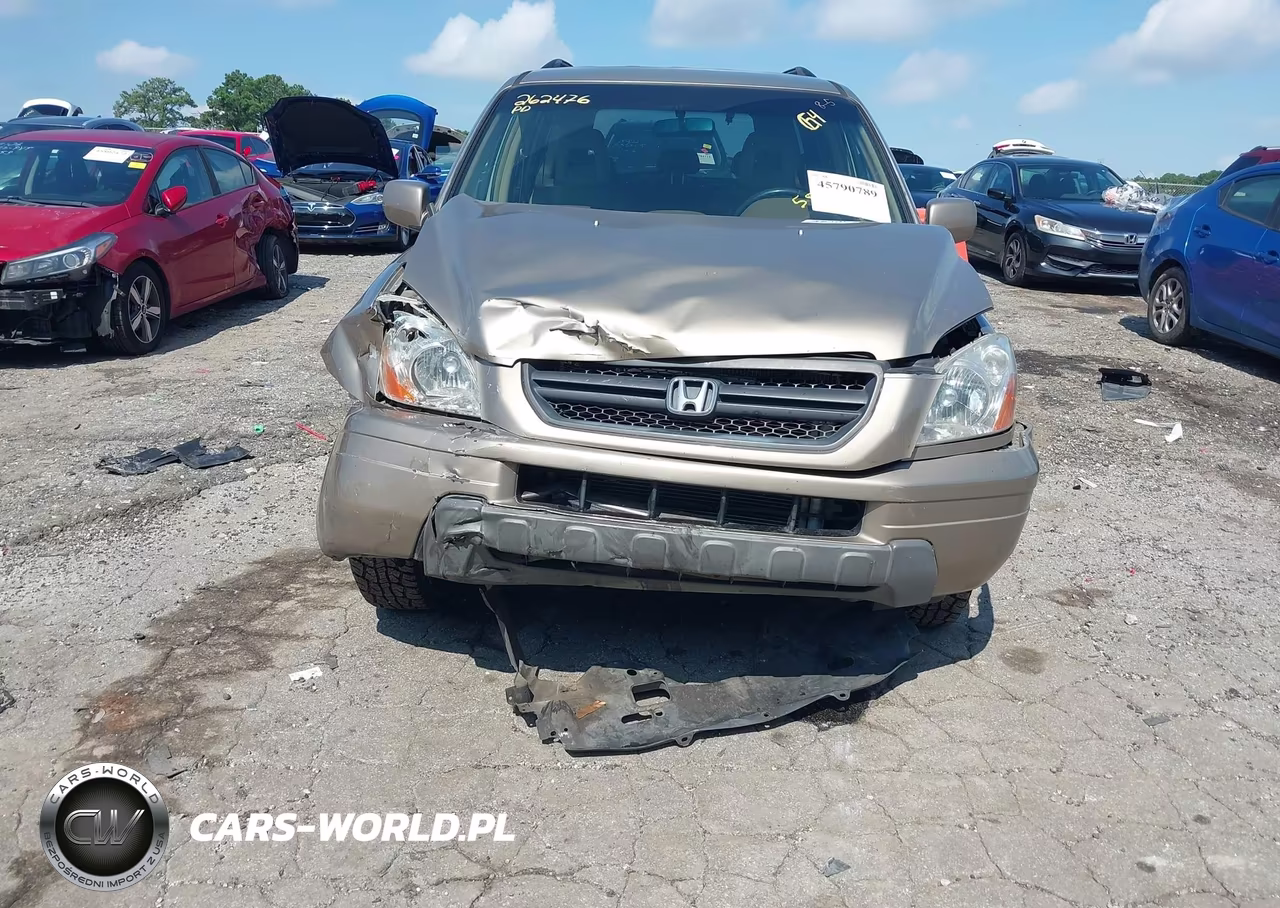2004 Honda Pilot Ex-L VIN:2HKYF18544H559017 - 12