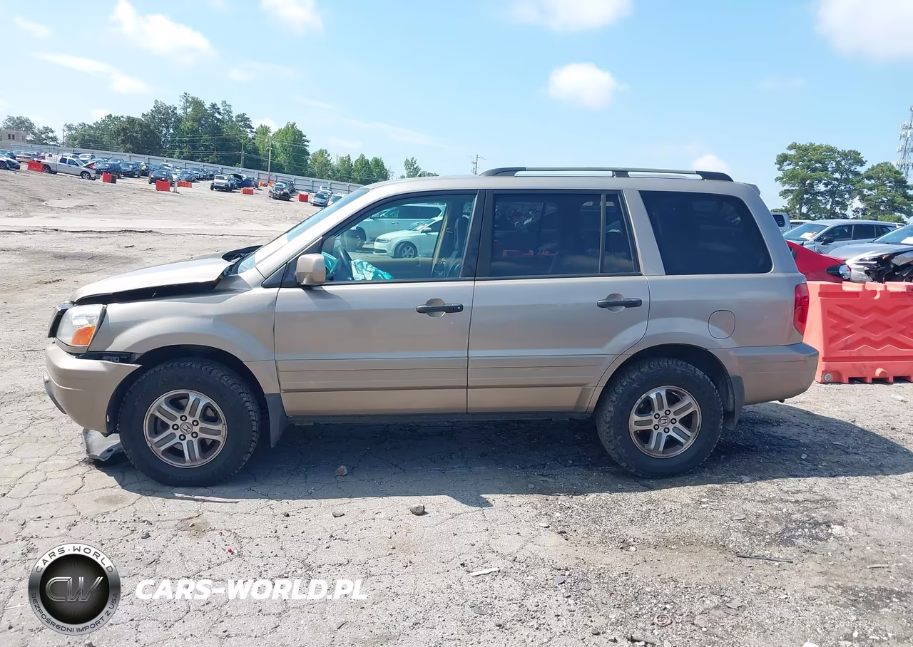 2004 Honda Pilot Ex-L VIN:2HKYF18544H559017 - 14