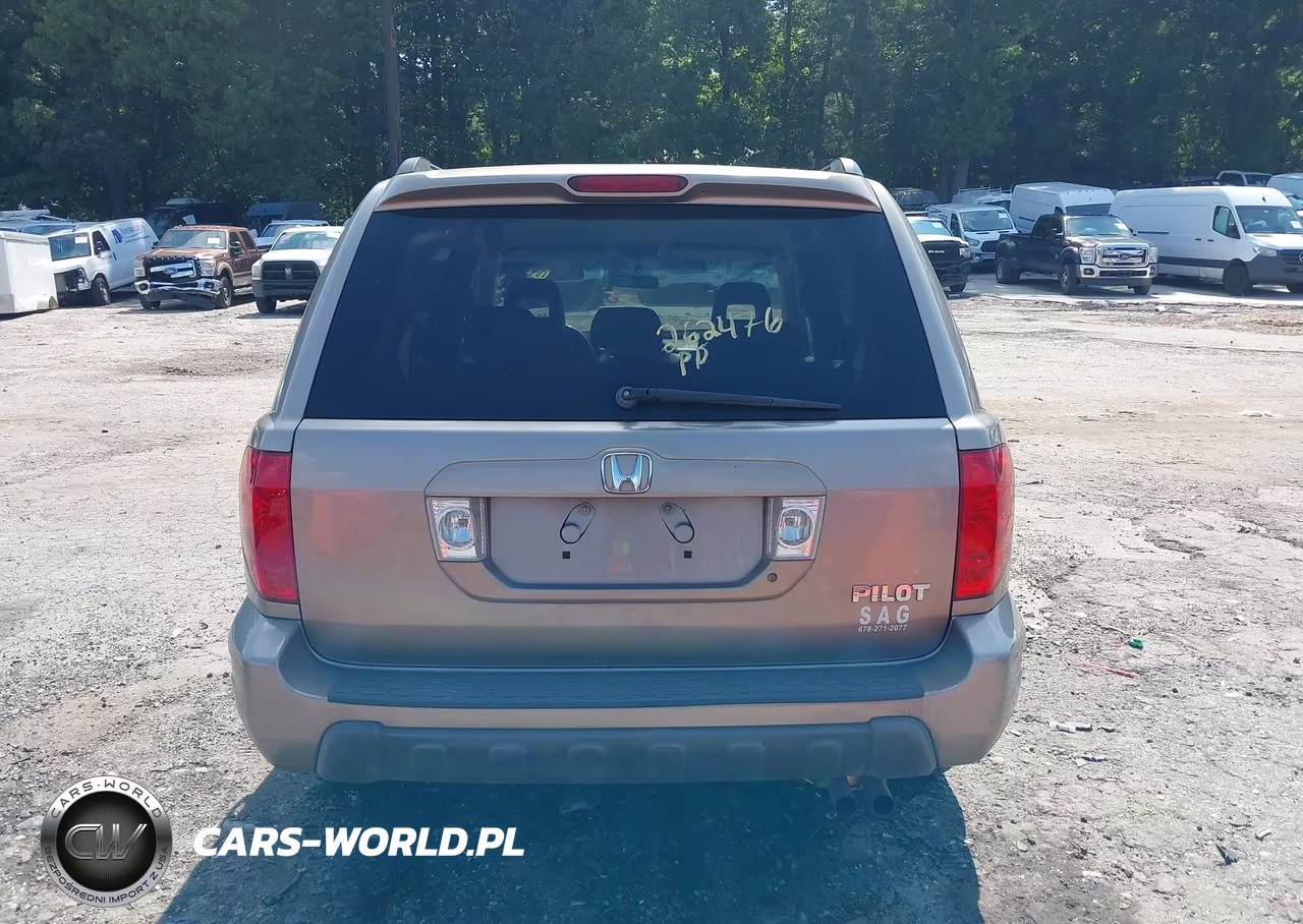 2004 Honda Pilot Ex-L VIN:2HKYF18544H559017 - 16