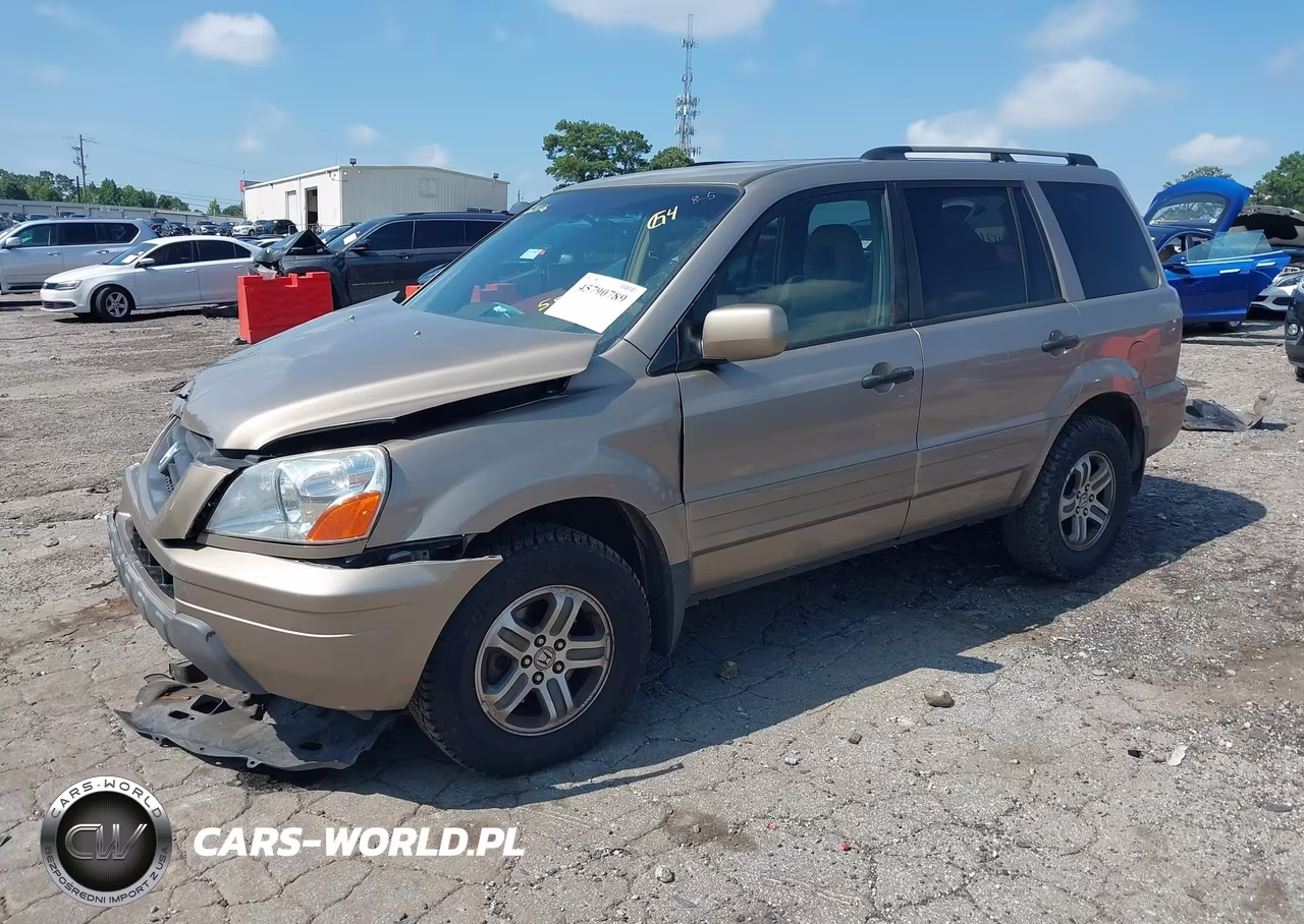 2004 Honda Pilot Ex-L VIN:2HKYF18544H559017 - 2