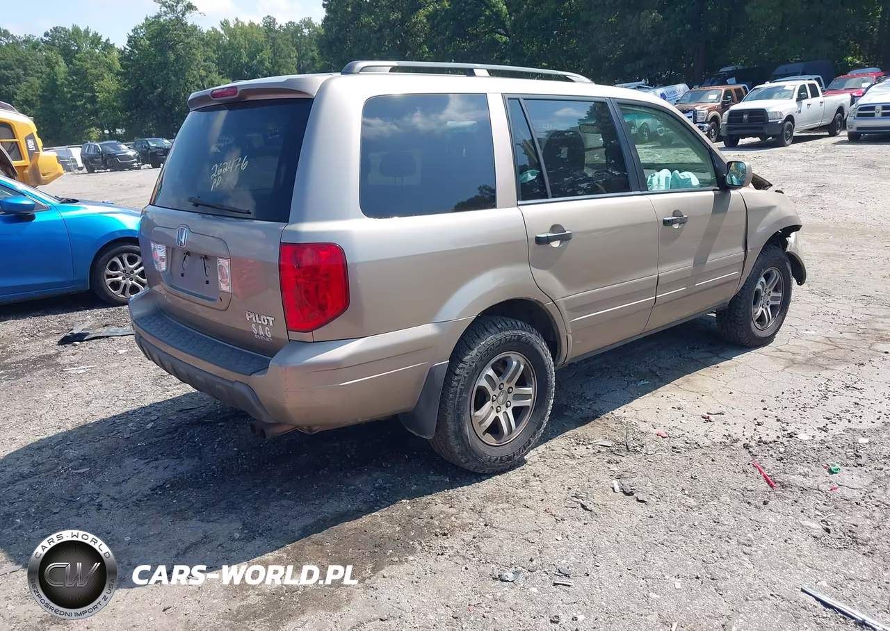 2004 Honda Pilot Ex-L VIN:2HKYF18544H559017 - 4