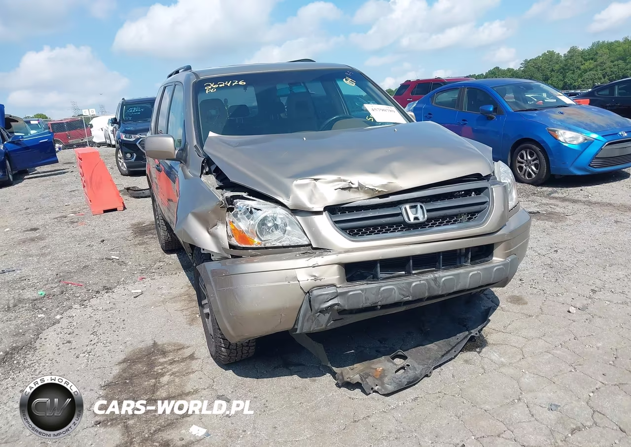 2004 Honda Pilot Ex-L VIN:2HKYF18544H559017 - 6
