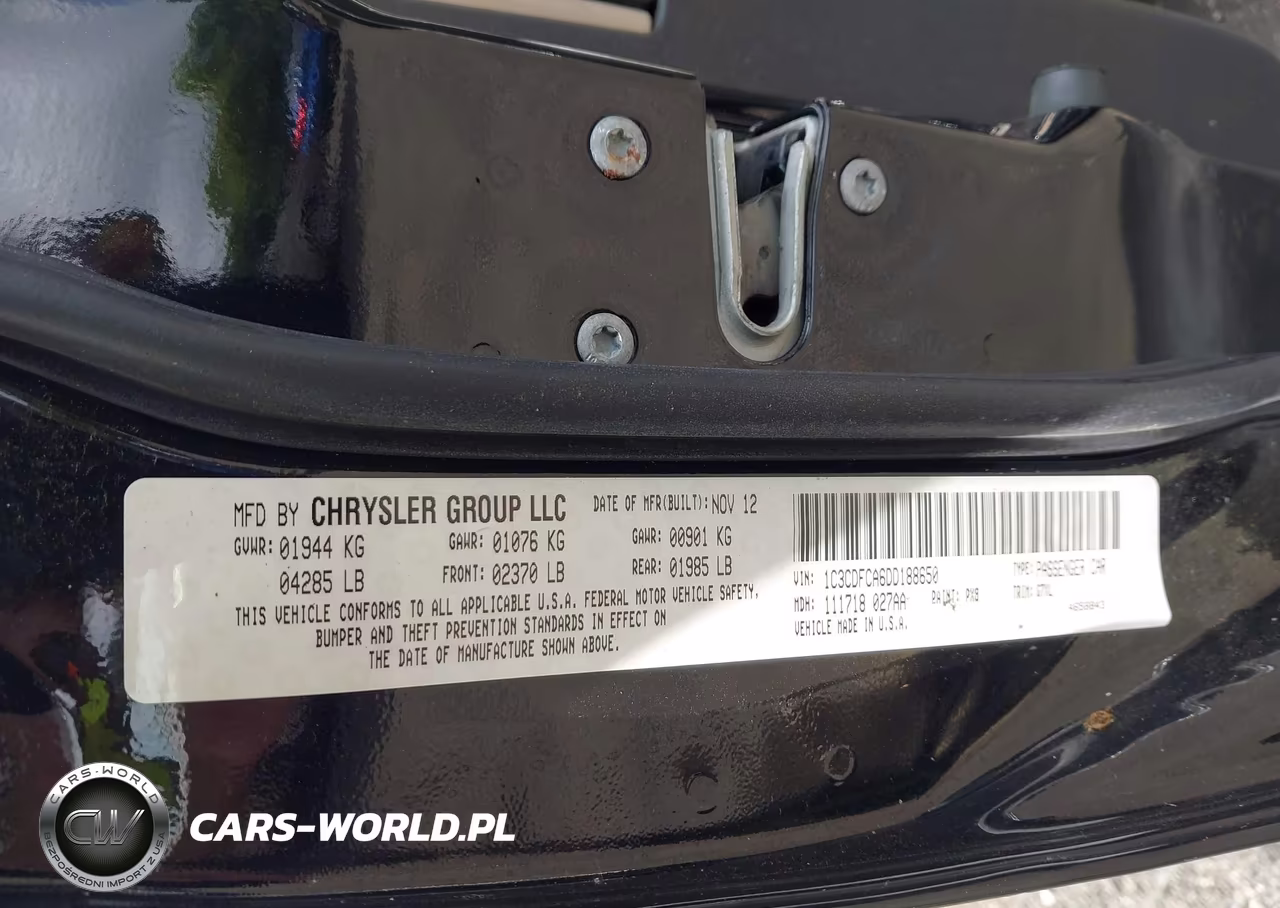2013 Dodge Dart Limited VIN:1C3CDFCA6DD188650 - 9
