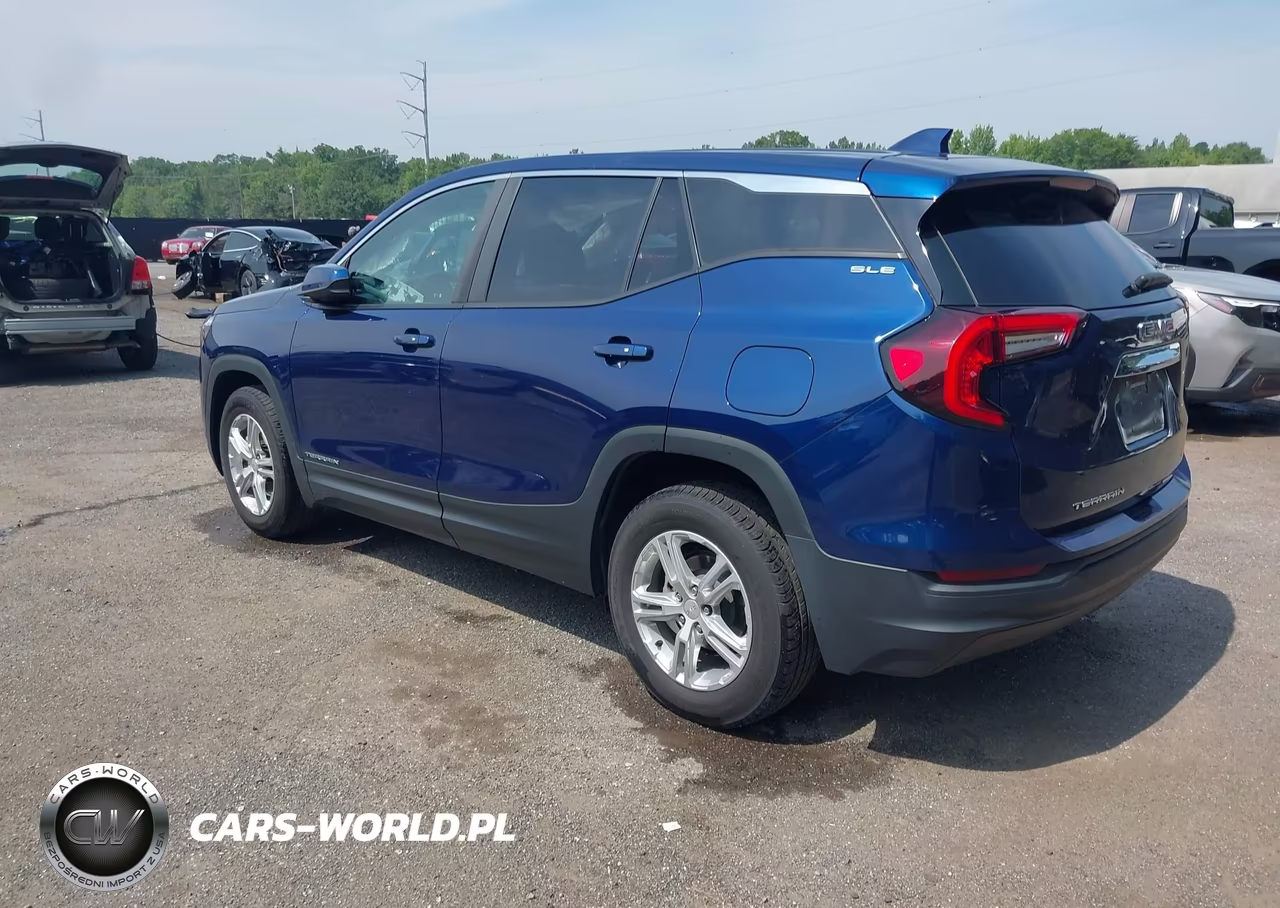 2022 GMC Terrain Fwd Sle VIN:3GKALMEV2NL259904 - 3