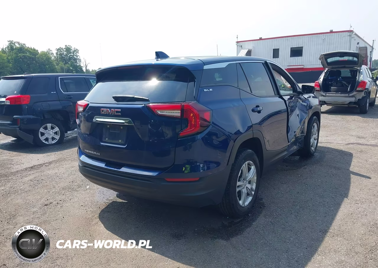 2022 GMC Terrain Fwd Sle VIN:3GKALMEV2NL259904 - 4