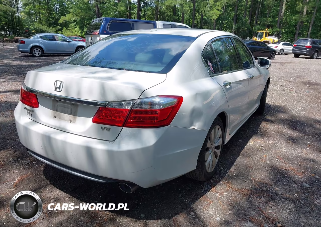 2013 Honda Accord Ex-L V-6 VIN:1HGCR3F87DA013640 - 4