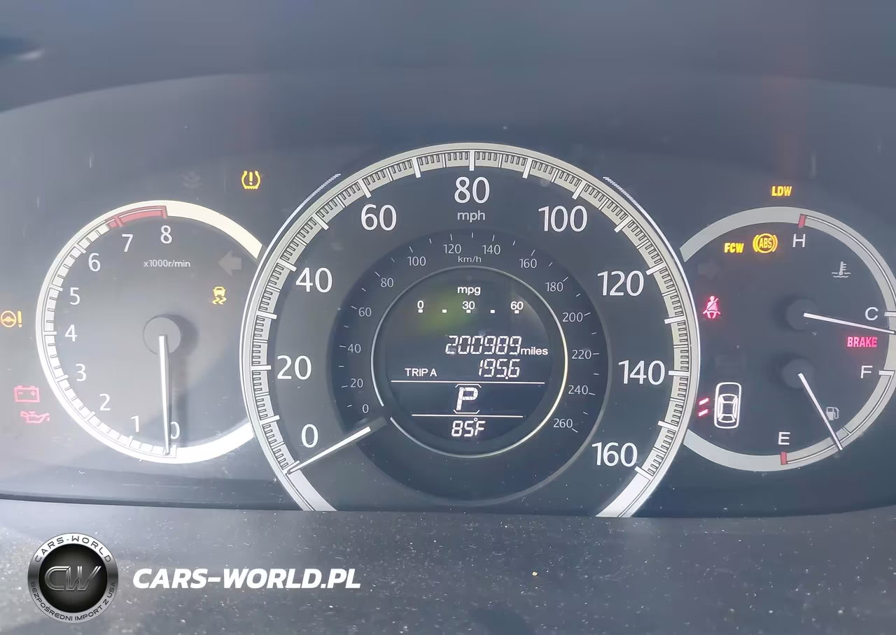 2013 Honda Accord Ex-L V-6 VIN:1HGCR3F87DA013640 - 7