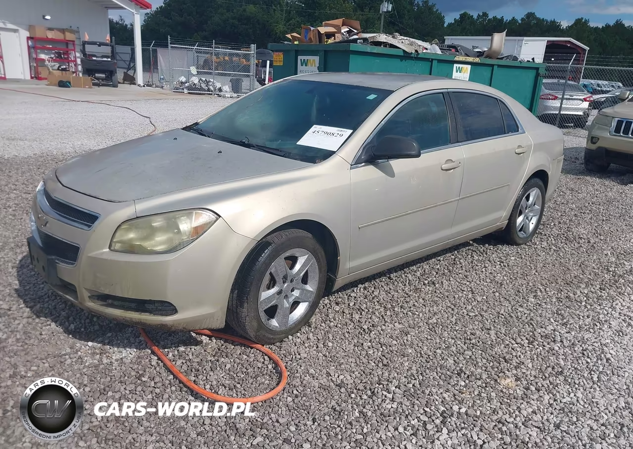 2010 Chevrolet Malibu Ls VIN:1G1ZB5EB1AF140865 - 2