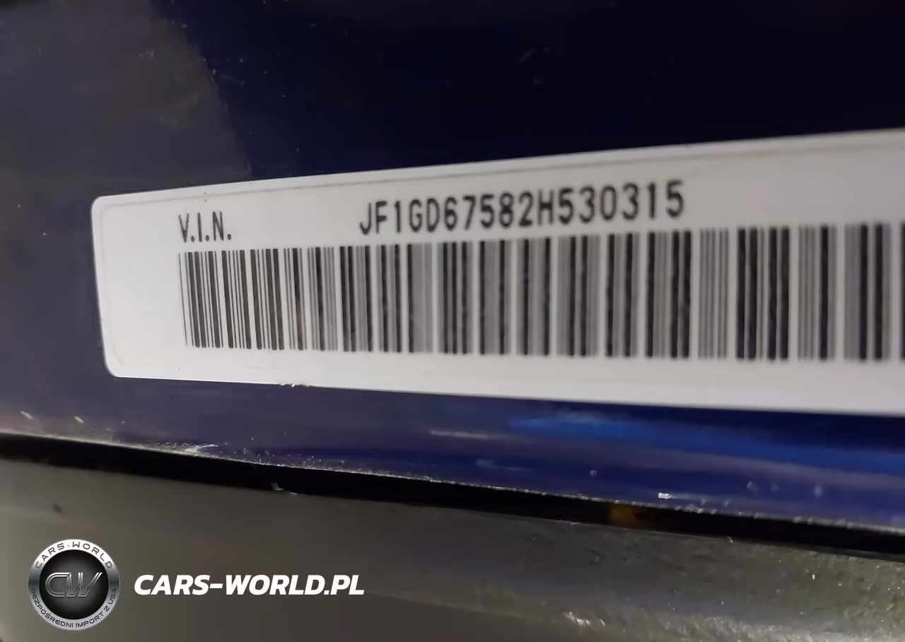 2002 Subaru Impreza 2.5Rs VIN:JF1GD67582H530315 - 9