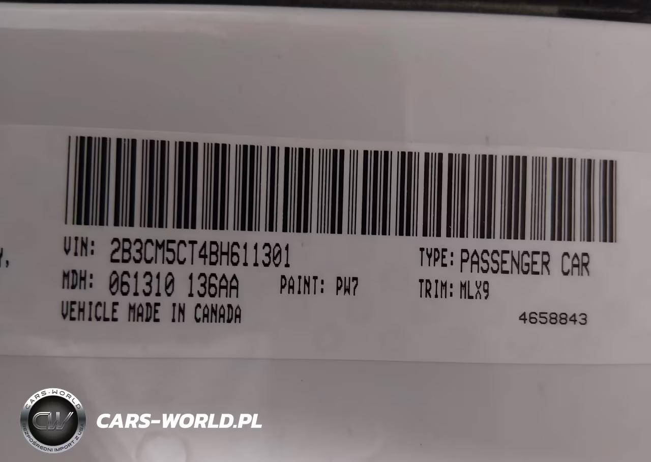 2011 Dodge Charger R-T VIN:2B3CM5CT4BH611301 - 9