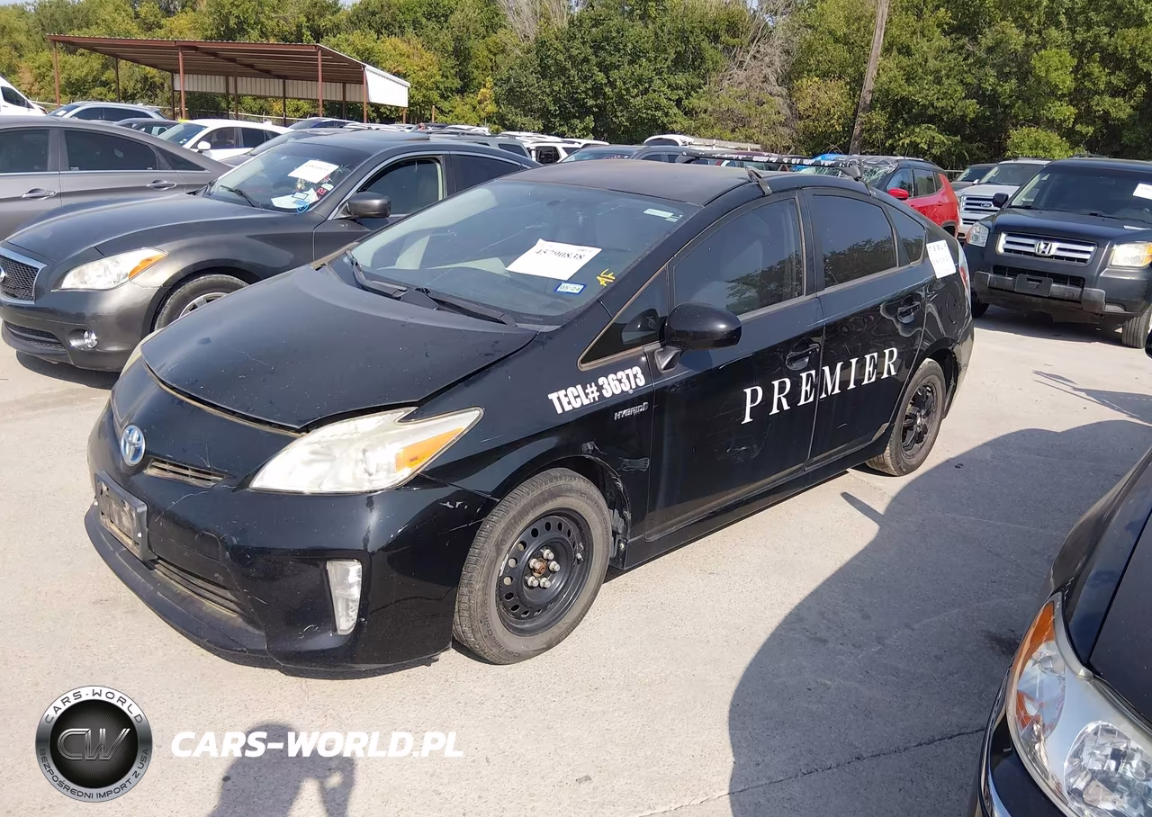 2012 Toyota Prius Two VIN:JTDKN3DU1C5438137 - 2