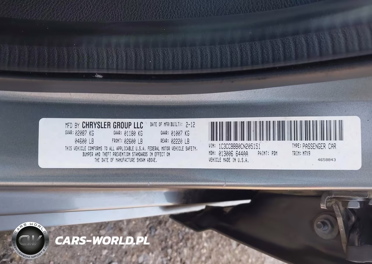 2012 Chrysler 200 Touring VIN:1C3CCBBB0CN205151 - 9