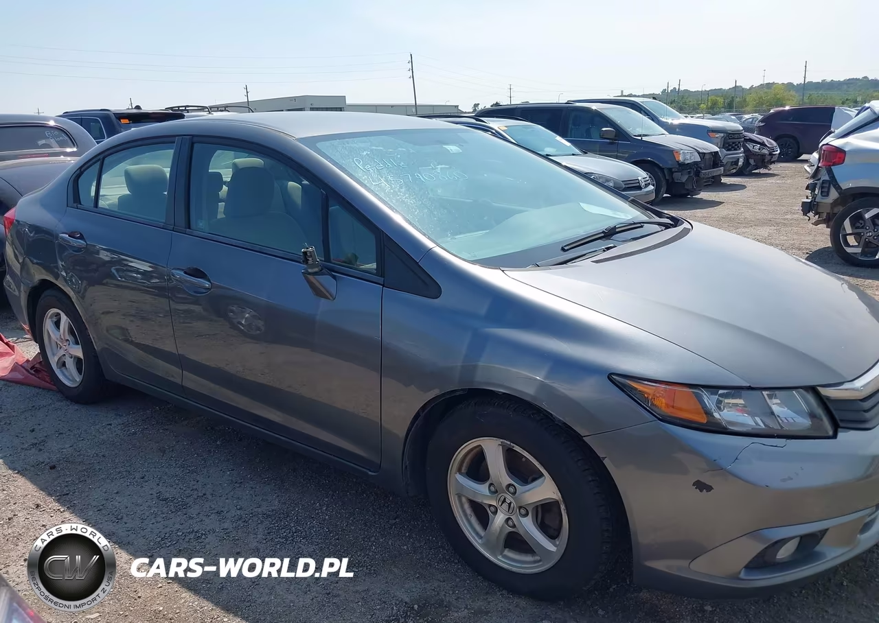 2012 Honda Civic Natural Gas VIN:19XFB5F52CE002834 - 13