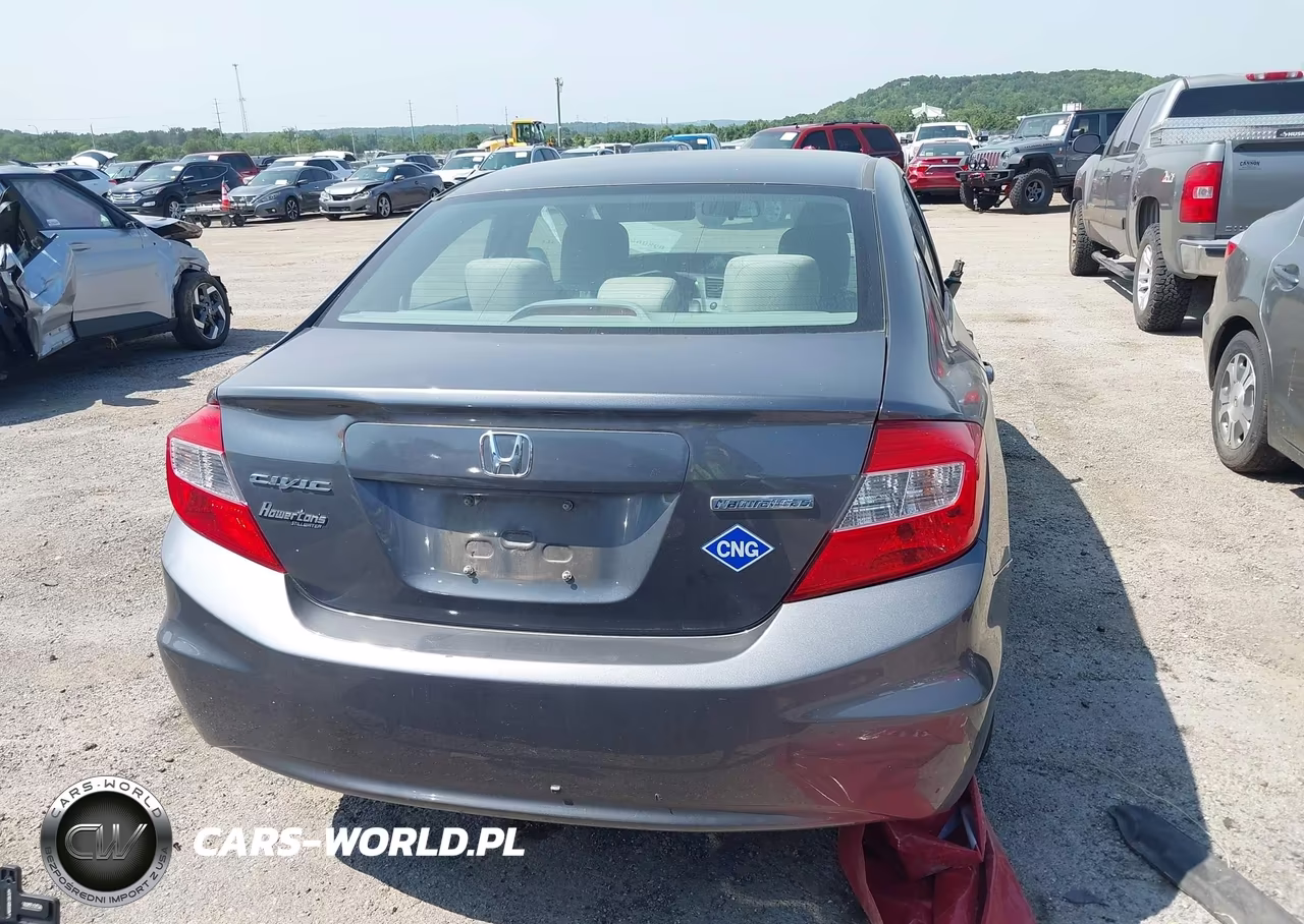 2012 Honda Civic Natural Gas VIN:19XFB5F52CE002834 - 16
