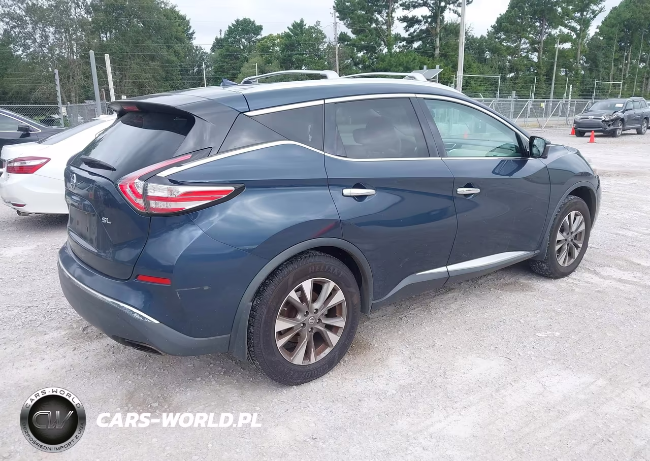 2015 Nissan Murano Sl VIN:5N1AZ2MG0FN275520 - 4
