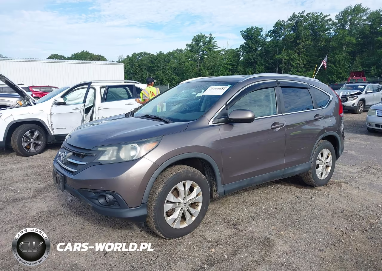 2013 Honda Cr-V Ex-L VIN:5J6RM4H70DL037360 - 2