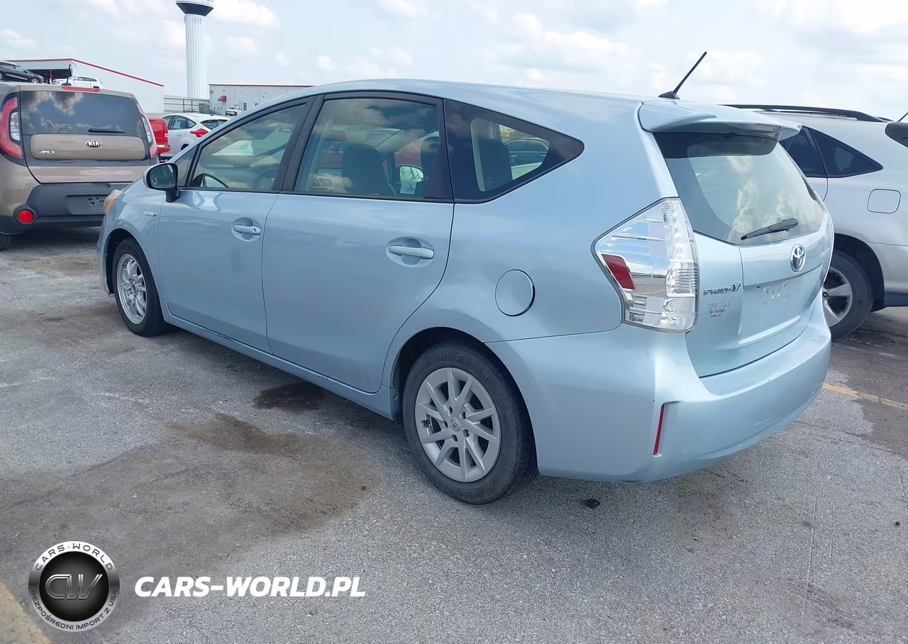 2012 Toyota Prius V Two VIN:JTDZN3EU7C3126848 - 3