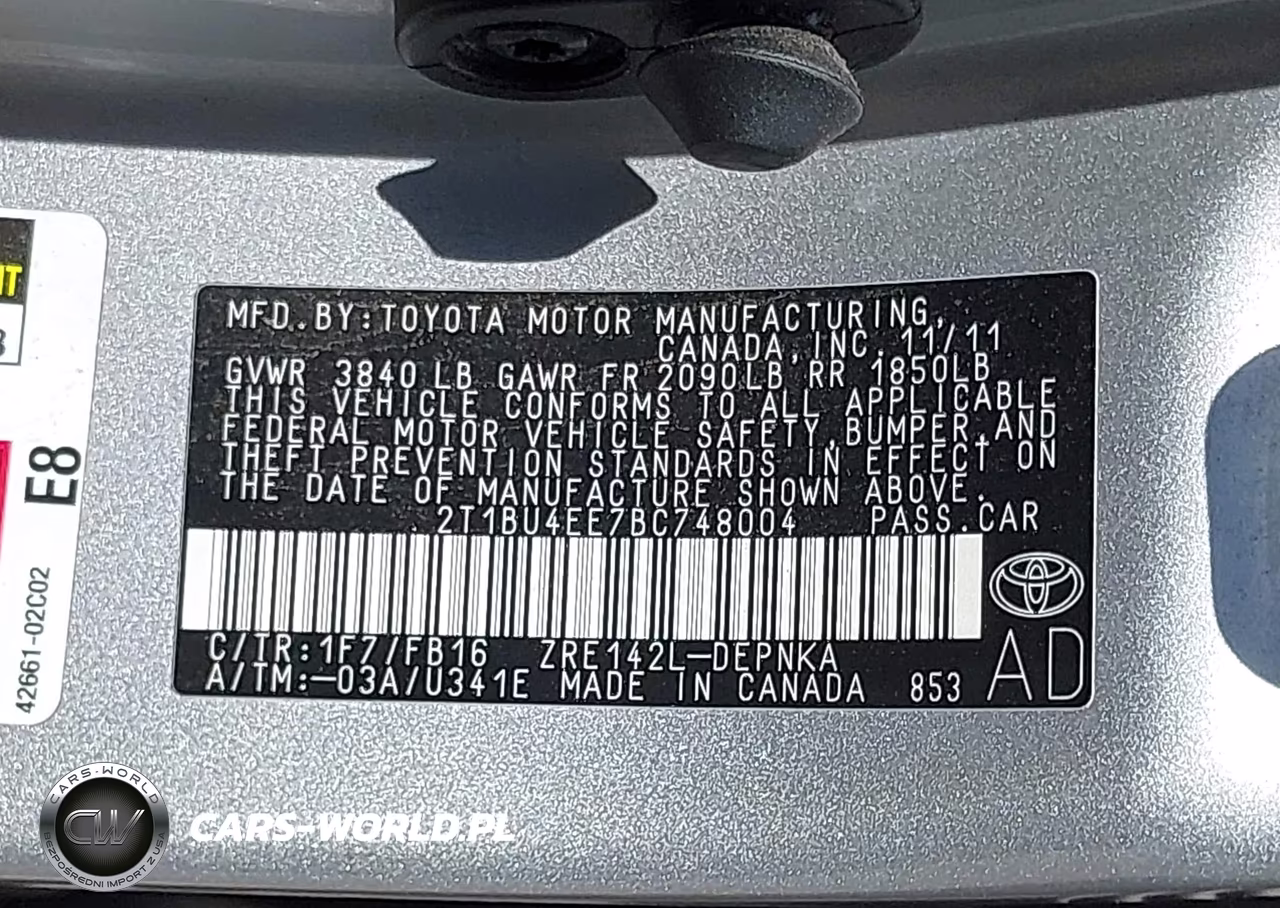 2011 Toyota Corolla Le VIN:2T1BU4EE7BC748004 - 9