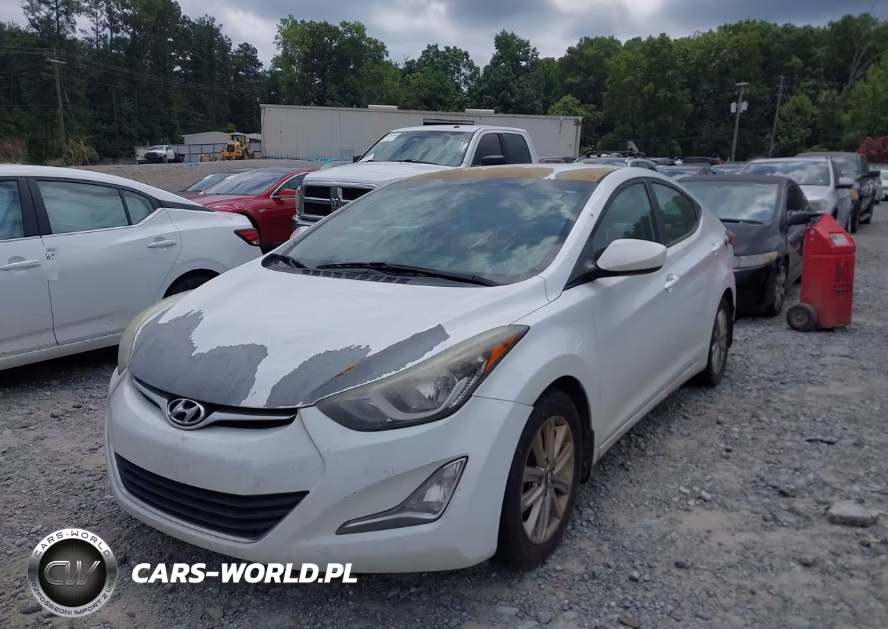 2016 Hyundai Elantra Se VIN:5NPDH4AE7GH790339 - 2