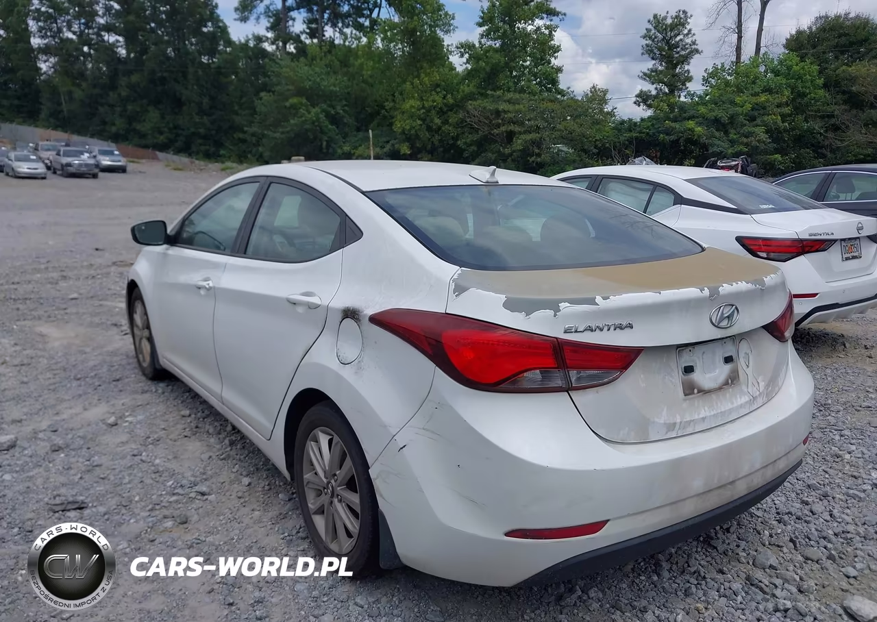 2016 Hyundai Elantra Se VIN:5NPDH4AE7GH790339 - 3