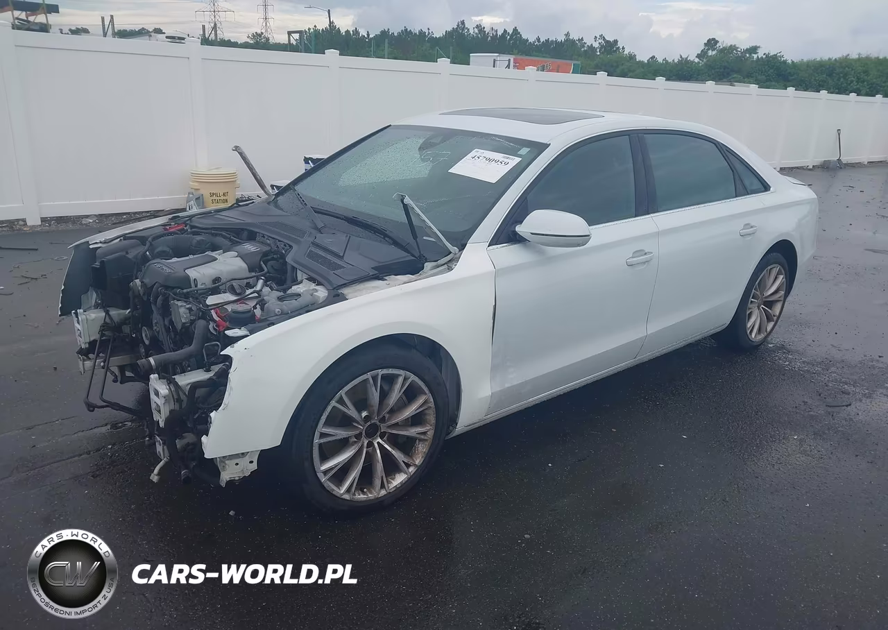 2013 Audi A8 L 3.0T VIN:WAURGAFDXDN012925 - 2