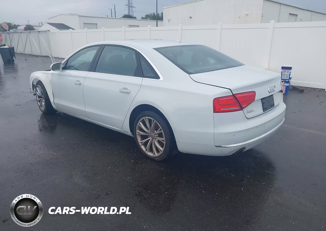 2013 Audi A8 L 3.0T VIN:WAURGAFDXDN012925 - 3