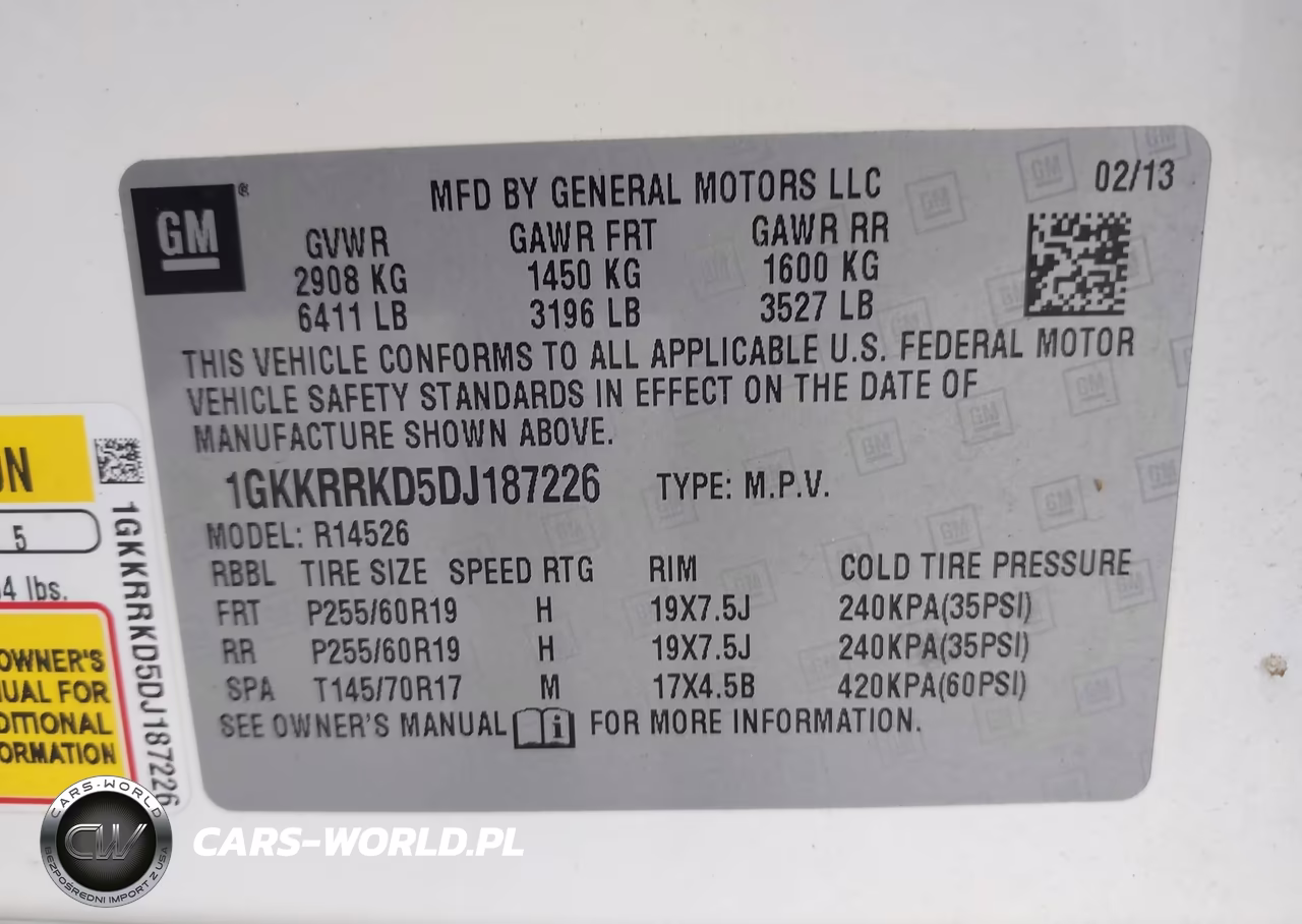 2013 GMC Acadia Slt-1 VIN:1GKKRRKD5DJ187226 - 9